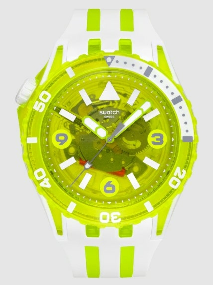 SWATCH SSCU09J100 SCUBAQUA EGG YOLK ERKEK KOL SAATİ