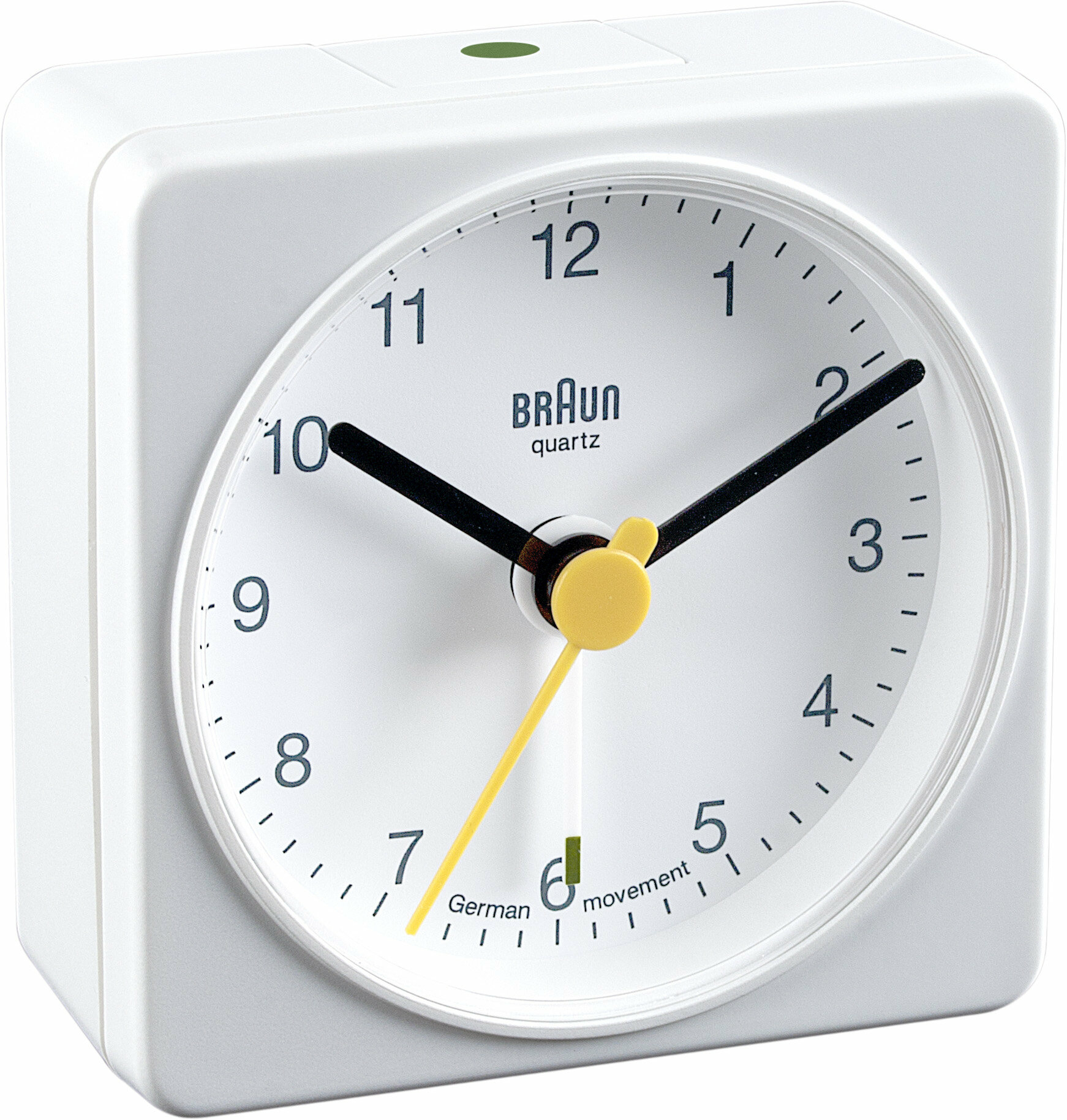 Braun Bnc002Whwh Alarmlı Masa Saati Beyaz Kare